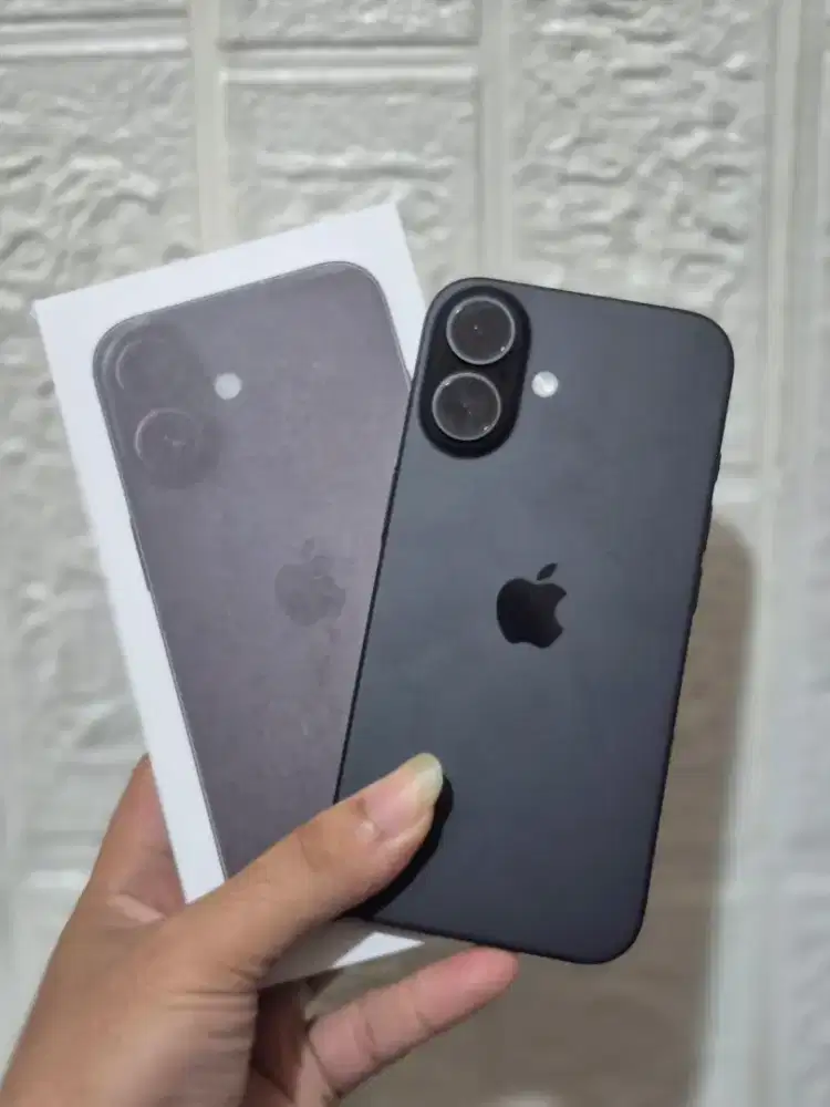 iPhone 16 128gb fullset mulus no minus