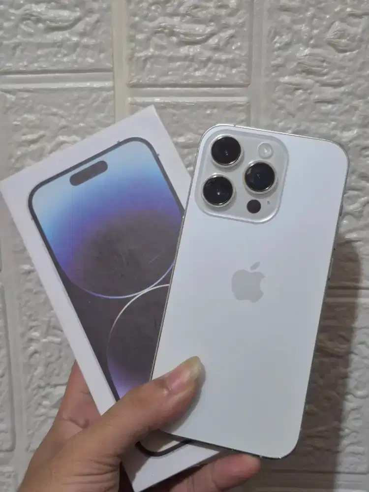 iPhone 14 pro 128gb fullset mulus no minus