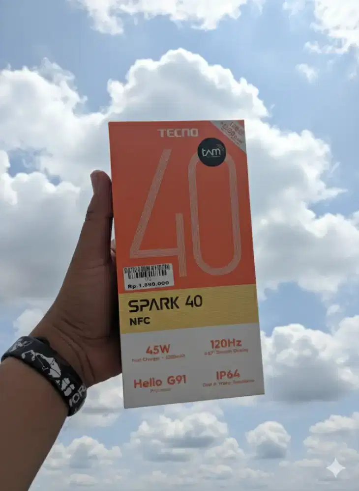 TECNO SPARK 40 6/128 | ATLANTIS DAHSYAT