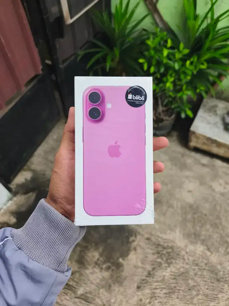 iPhone 16 128GB Baru Pink