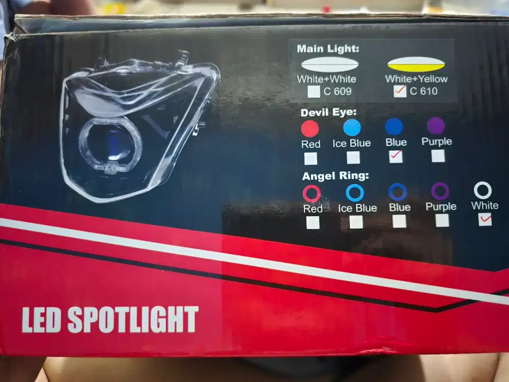 DIJUAL LAMPU LED SPOTLIGHT BEAT TAHUN 2016