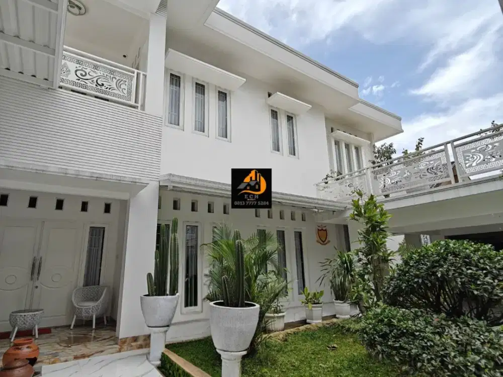 Tp39.Rumah Baru Renovasi Fully Furnished Dalam Komplek Duren sawit Jakarta timur