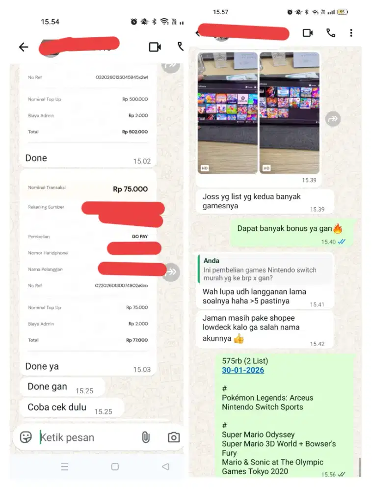 Promo Games OFW Nintendo Switch OLED V2 V1 LITE NS2