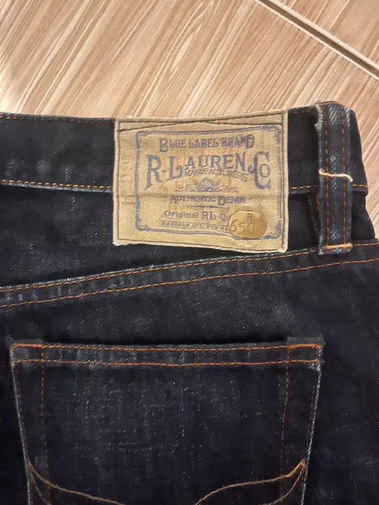 Jeans Selvedge Ralph Lauren kode 650