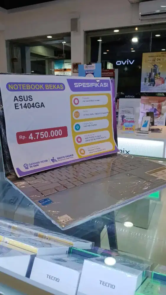 Laptop Second Asus Garansi 30Hari