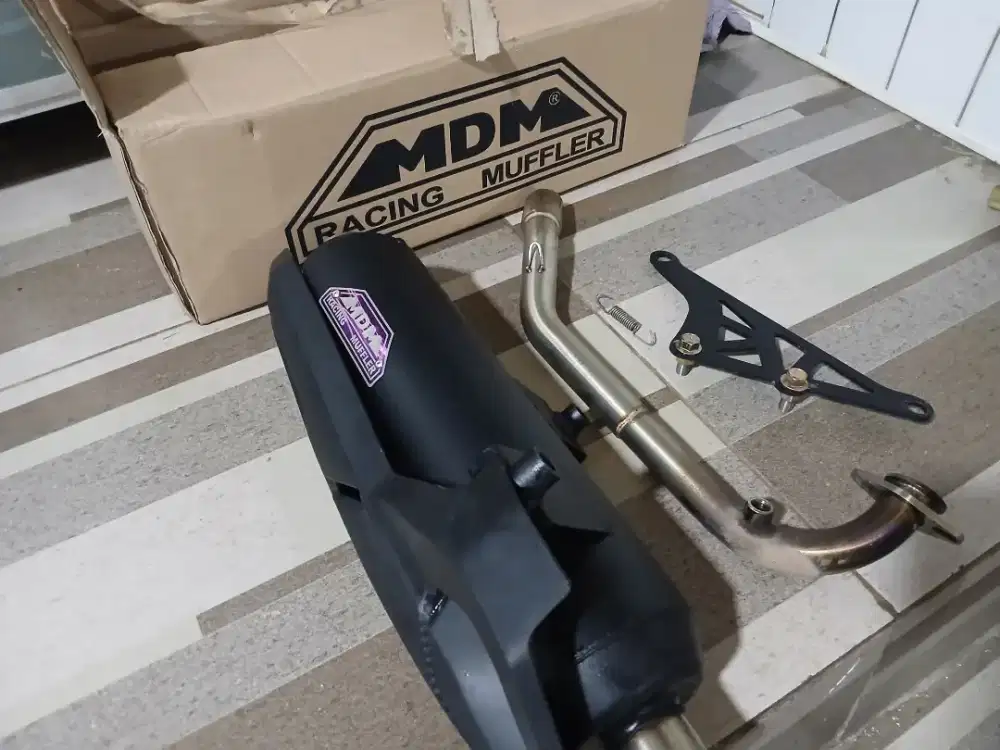 KNALPOT MDM SARTENG + TAMENG AIRBAG GEN 1