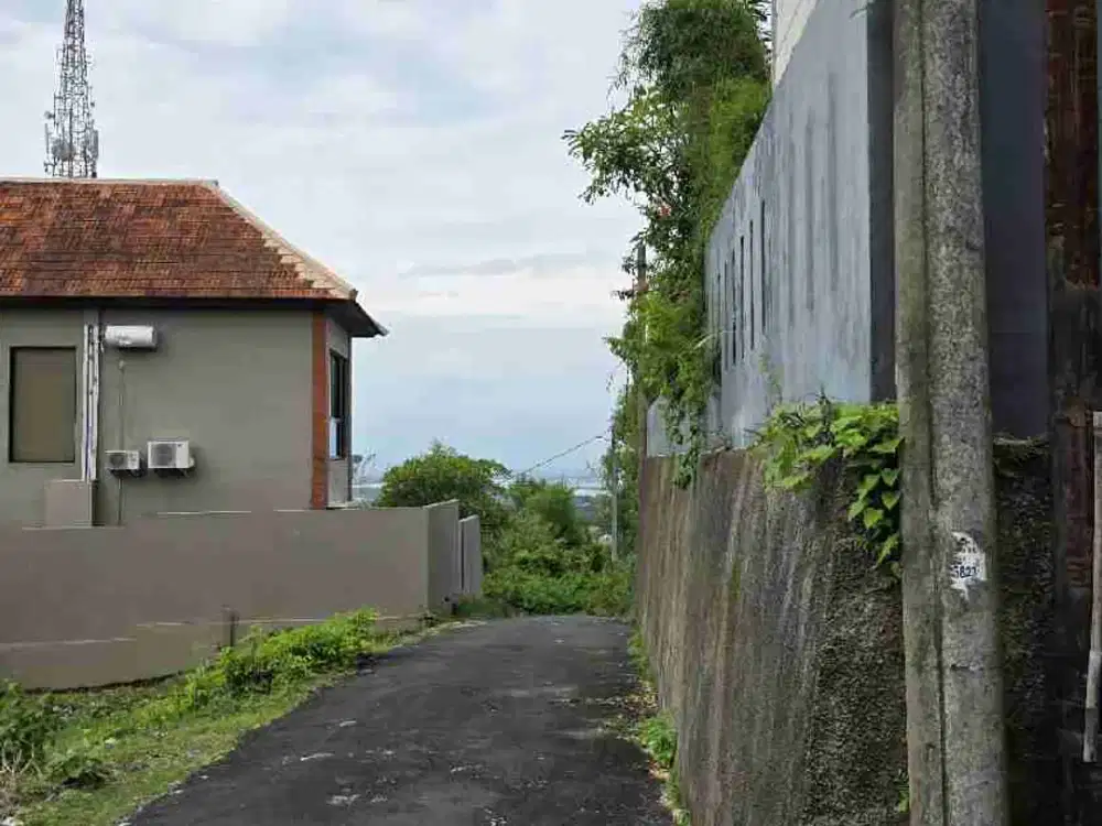 dijual lahan view laut di nusa dua