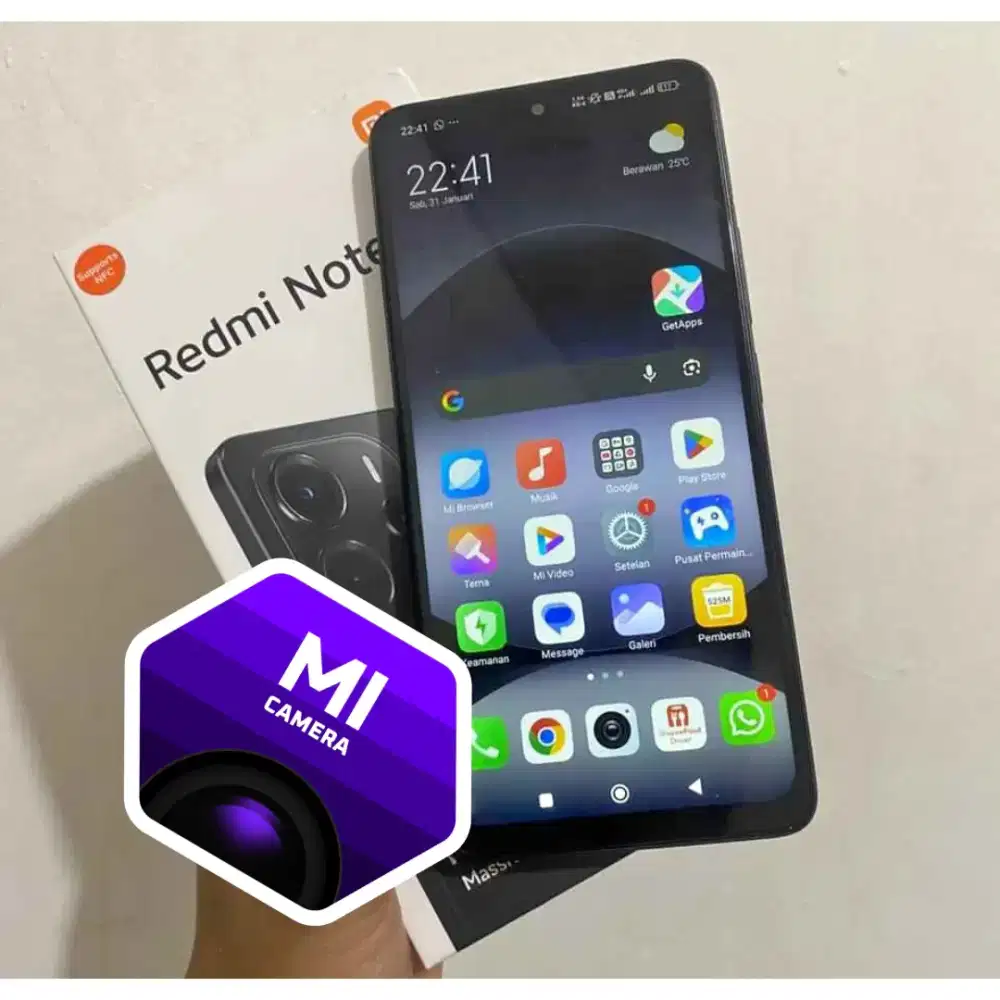 Redmi Note 14 8+8/128 Fullset Garans Resmi Aktif