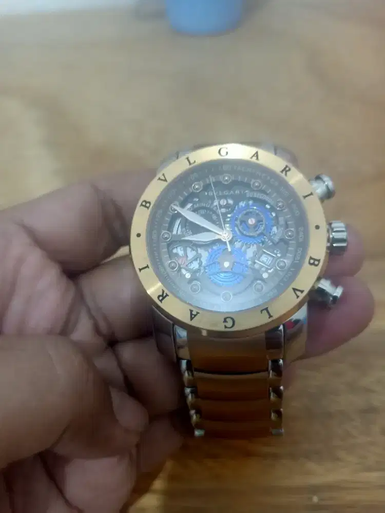 Ja tangan bulgari masih bagus, mulus, dm besar