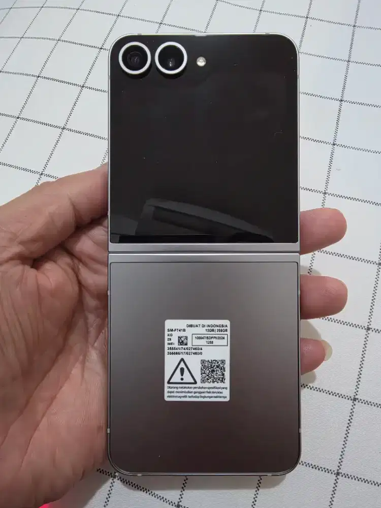 Galaxy ZFlip 6 : 256 Gb, 12 GB RAM