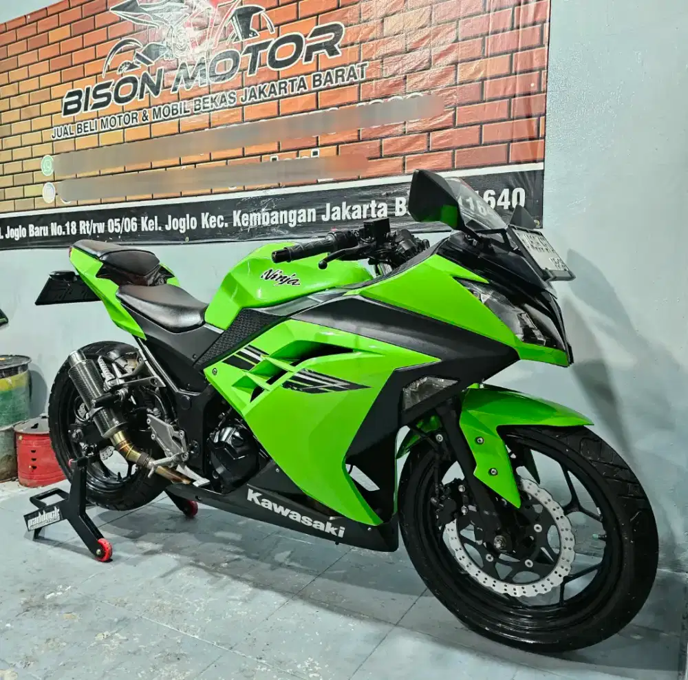 Seperti baru! KAWASAKI NINJA 250 FI 2018 Pajak on 250fi