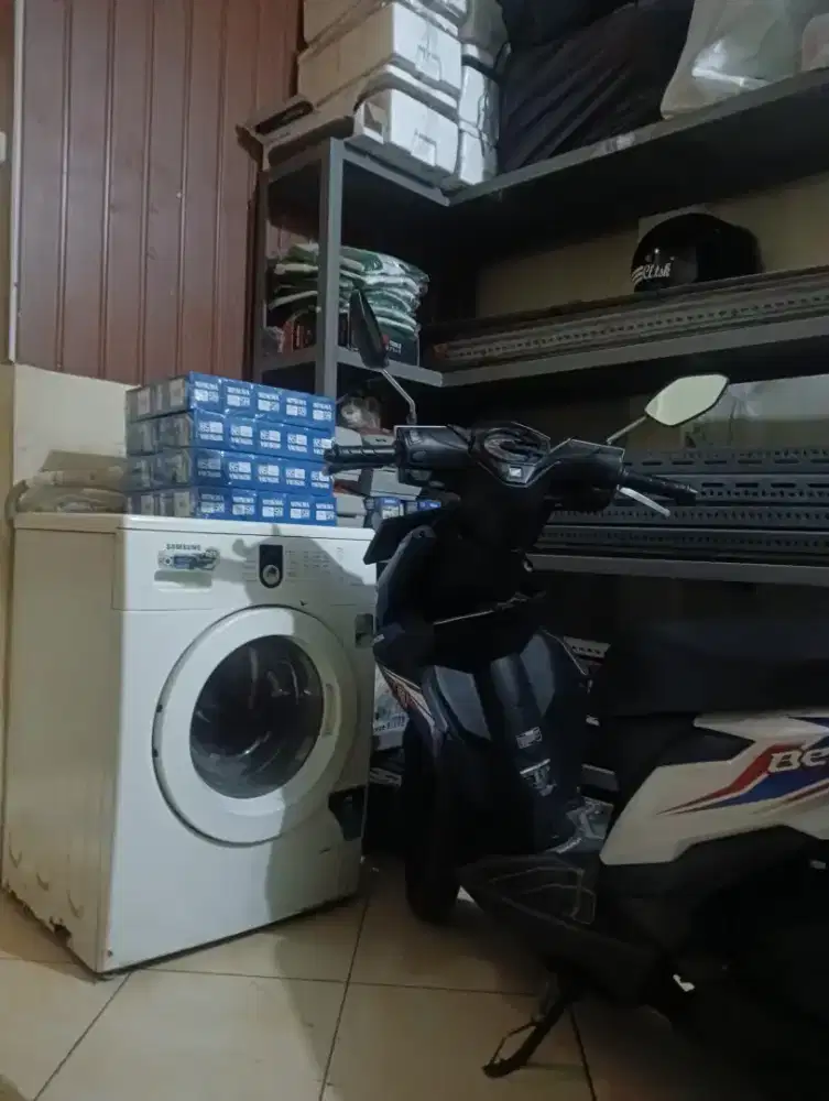 Jual mesin cuci Samsung harus d cek dulu blm pernah pake dri apartemen