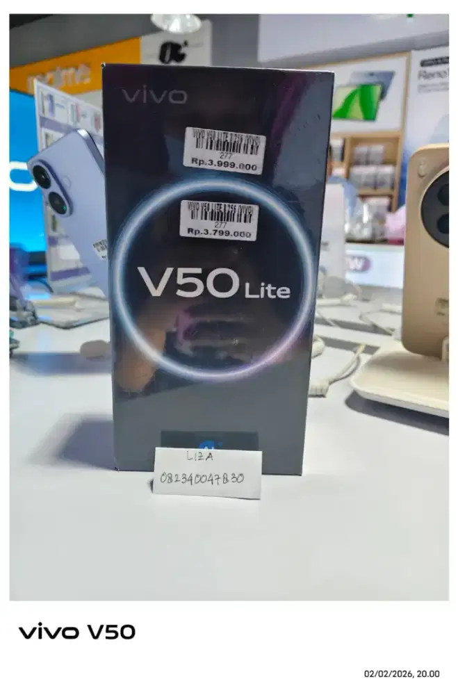 VIVO V50 LITE 16/256 ATLANTIS DAHSYAT