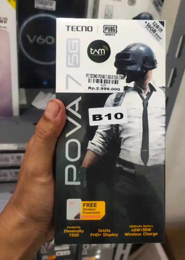 TECNO POVA 7 5G 8/128GB | ATLANTIS DAHSYAT