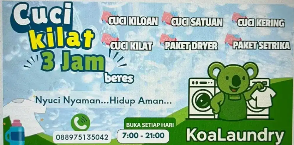 Lowongan kerja Laundry