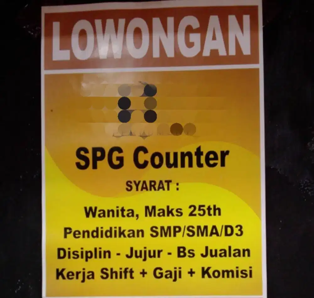 SPG Counter Parfum