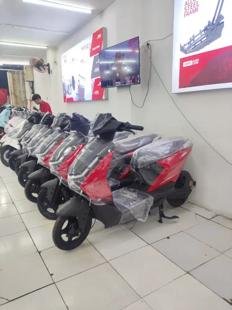 UWINFLY SEPEDA LISTRIK D66B, SEAT JOK LUAS, GARANSI 10THN, HARGA PROMO