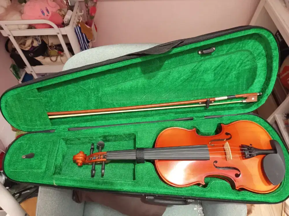 Biola dewasa ukuran 4/4 seperti baru