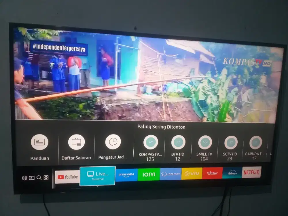 Smart tv samsung 50 inch 4k UHD android