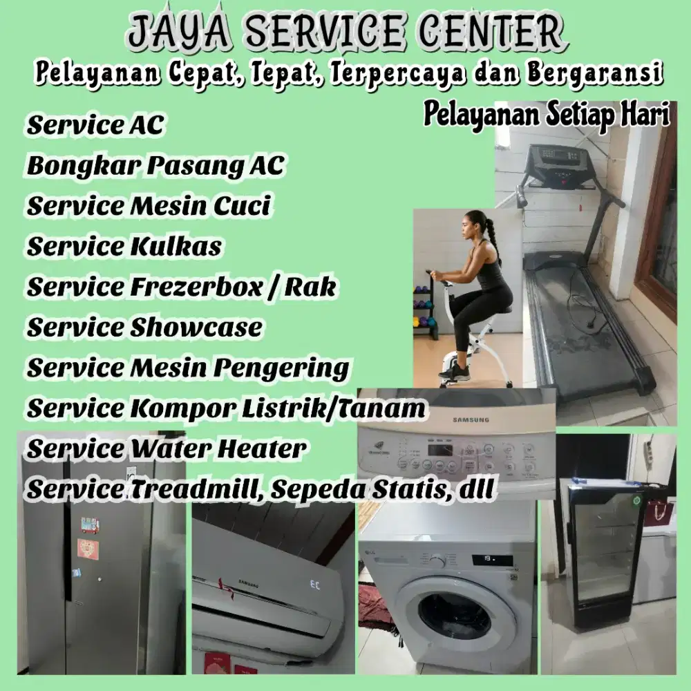Service Mesin Cuci Kulkas Bongkar Pasang AC Servis AC Frezer Gedangan