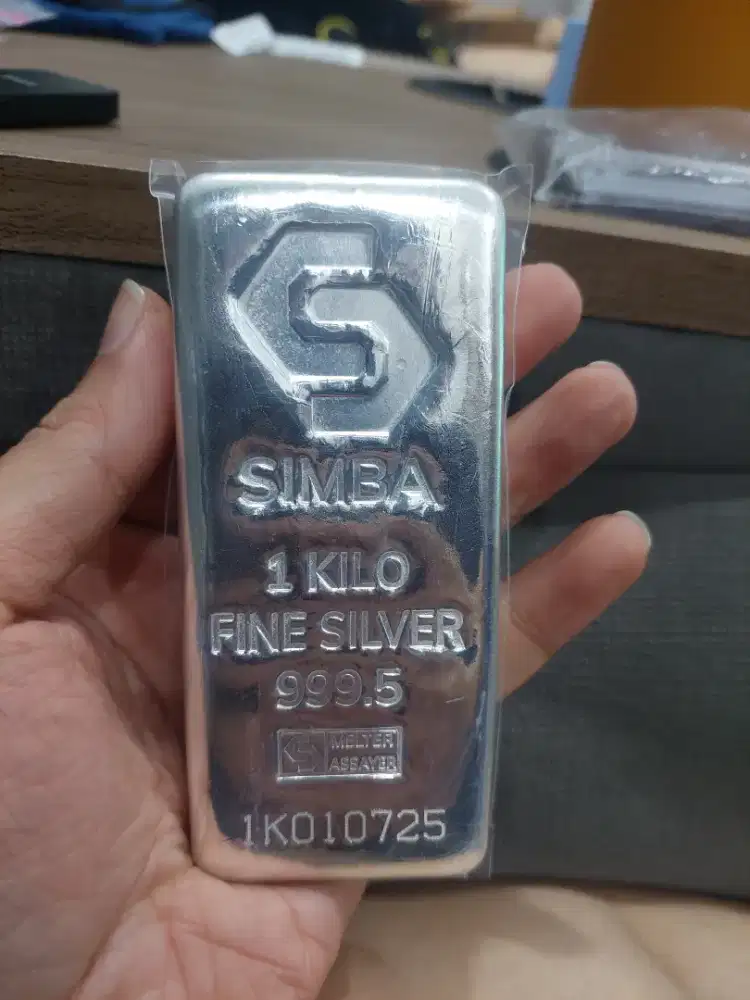 Silver perak Simba 1kg murni