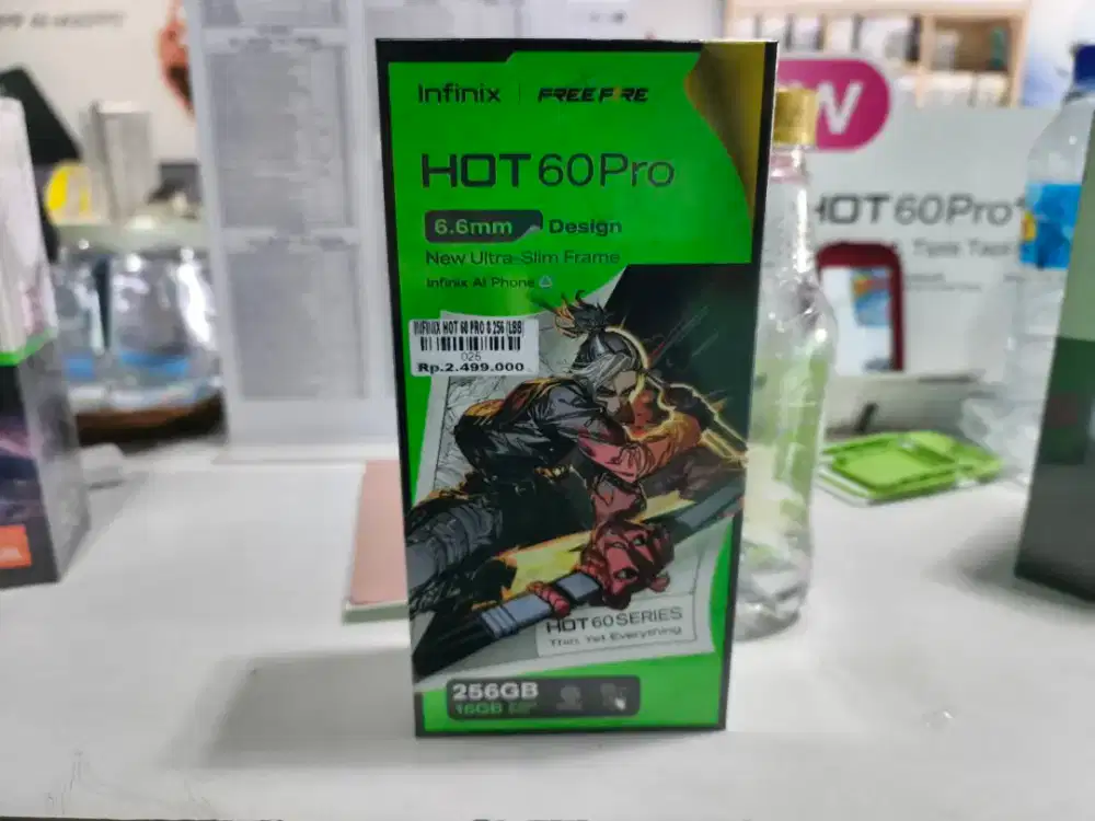 INFINIX HOT 60 PRO RAM 8+8/256GB ATLANTIS DAHSYAT