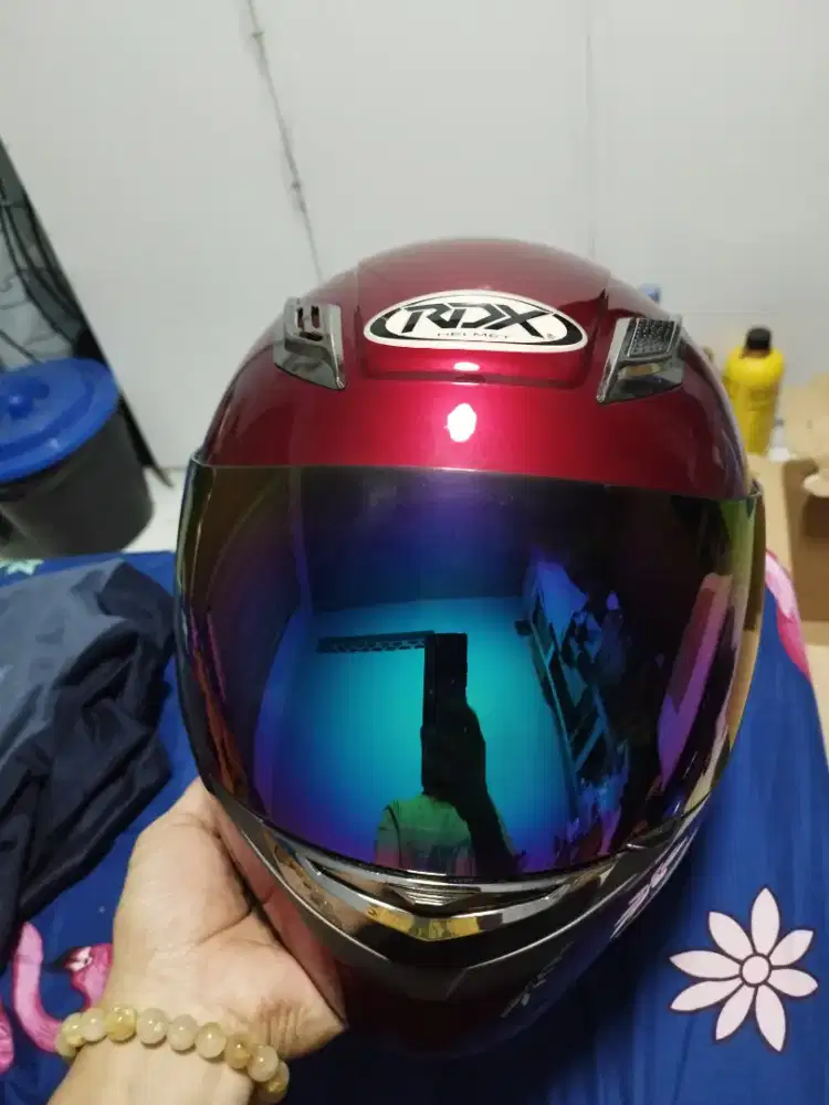 JUAL HELM RDX size L warna MERAH