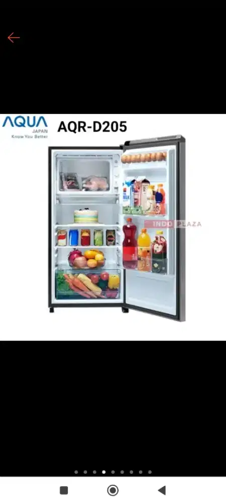 Kulkas Aqua 1 Pintu
