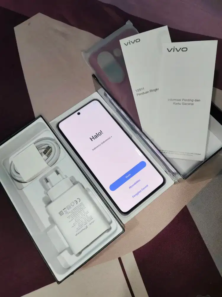 NEW!!! VIVO V60 5G 12/512GB ( +12GB Extended RAM ) Garansi Resmi Vivo