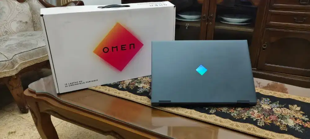 dijual laptop omen 15 bisa buat design dan gaming dalam satu laptop