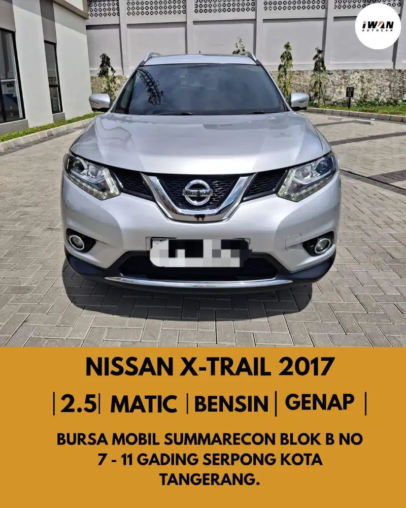 NISSAN XTRAIL 2.5 CVT AT 2017