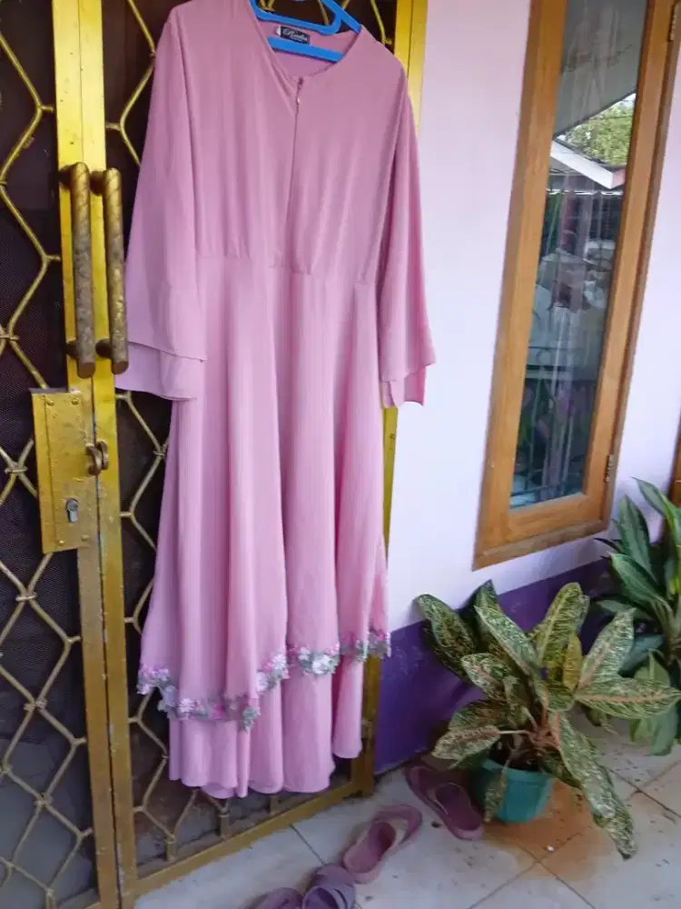Gamis Baru& Preloved.Stelan Kebaya Bordir Padang Baru