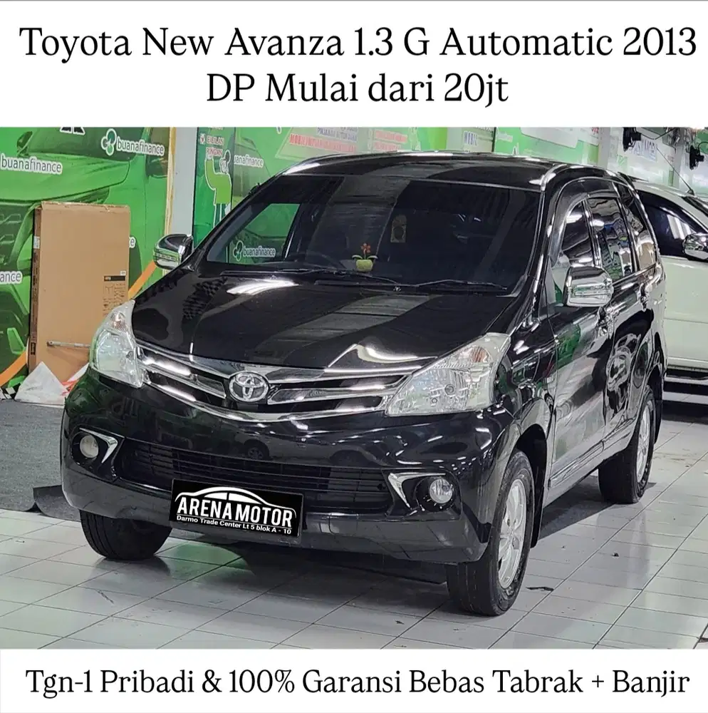 [KM 110rb] Avanza G AT 2013 Pribadi # Toyota 1.3 Matic pmk 2014