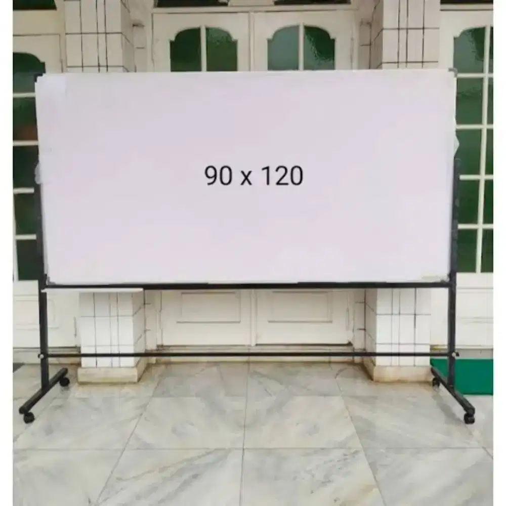 Papan Tulis Whiteboard 120x90 Magnet