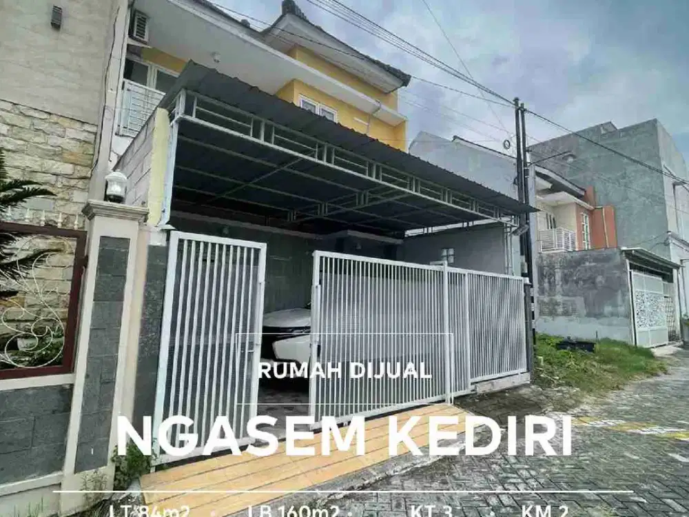 Dijual Rumah Siap Huni Fasilitas Lengkap di Jl. Pamenang, Ngasem, Kediri