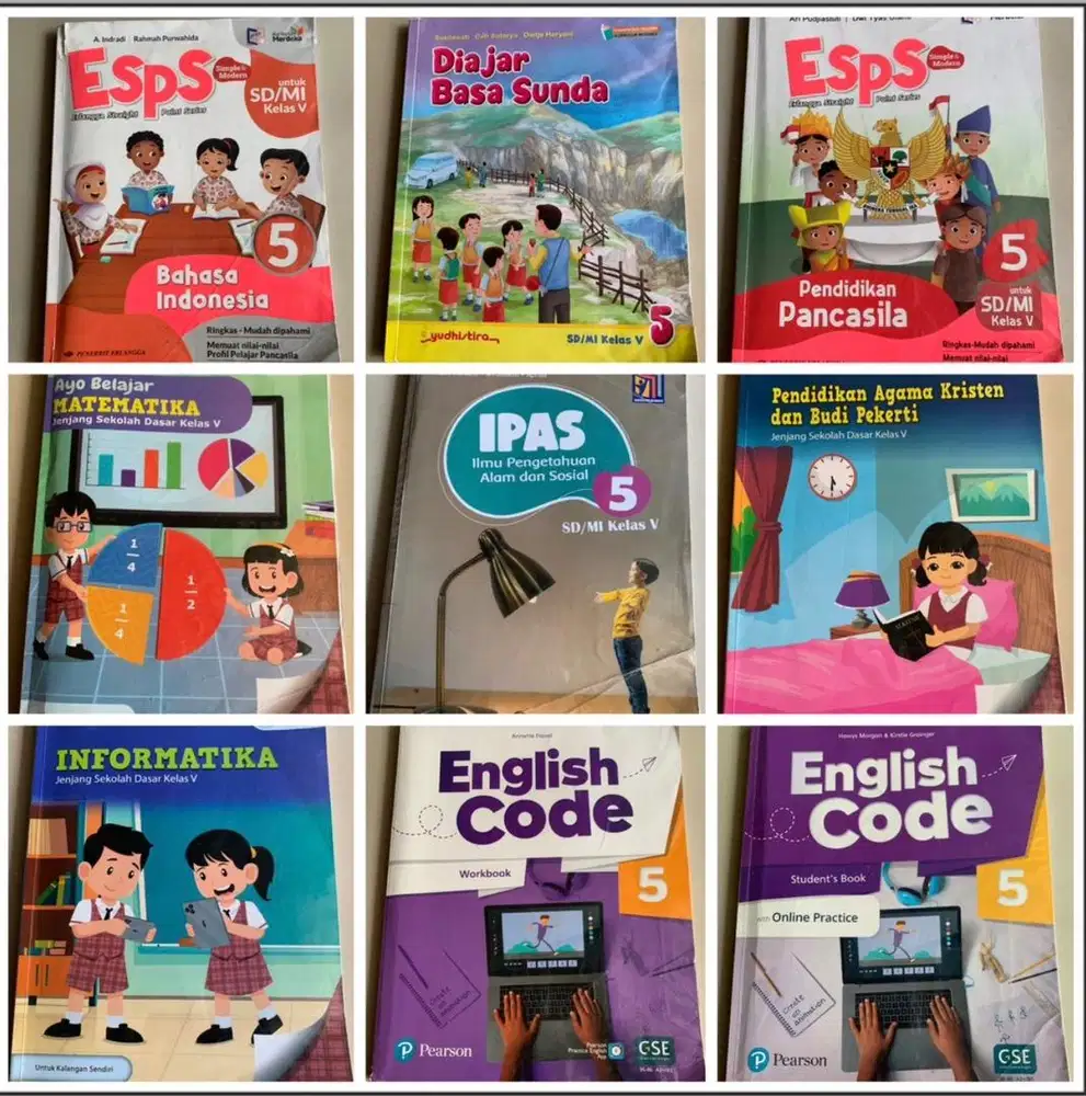 TAKE ALL‼️Buku Pelajaran Penabur Kelas 5