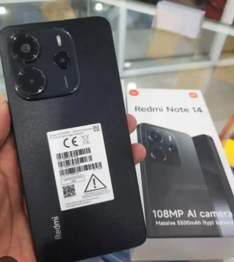 Murah hp Redmi Note 14 8/128 lkp, bs TT