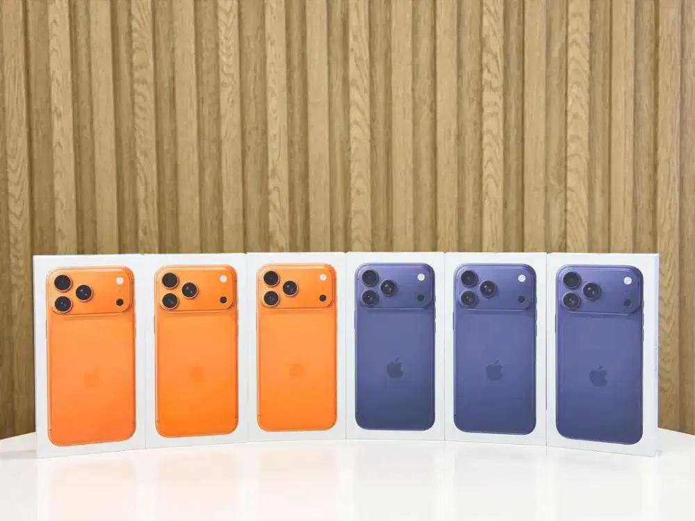 READY IPHONE 17 PRO & 17 PROMAX HARGA TERMURAH BISA CICILAN 0%