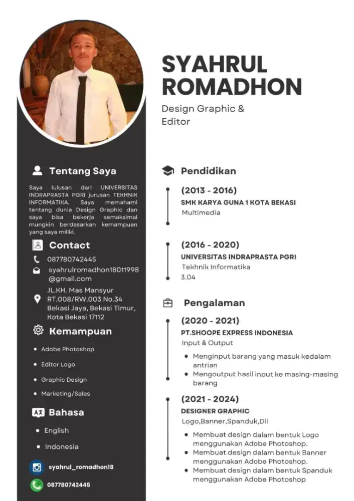 Sedang mencari pekerjaan