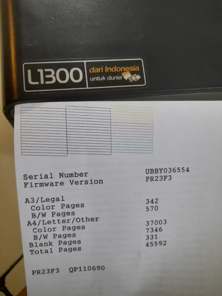 Printer epson L1300 A3+ Head Baru Bergaransi