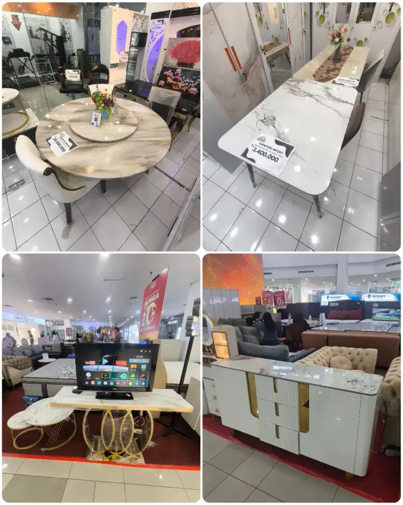 PROMO CICILAN MEJA MAKAN BUNGA 0% TANPA DP