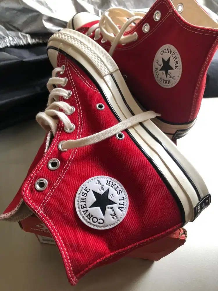 CONVERSE CHUCK 70 HI ENAMEL RED ORIGINAL