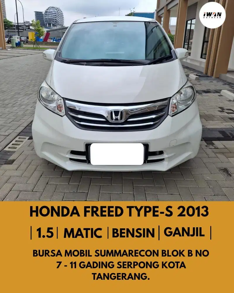 HONDA FREED S 1.5 AC DOUBLE AT