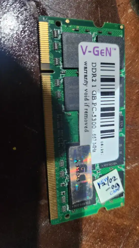 RAM Laptop VGen 1 Gb