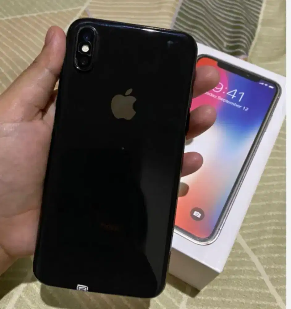 Murah hp iPhone X 256 lkp, bs TT