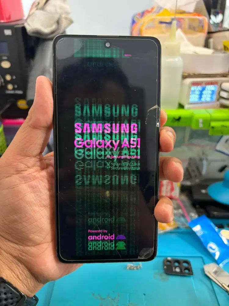 Ganti lcd samsung a51 bergaransi