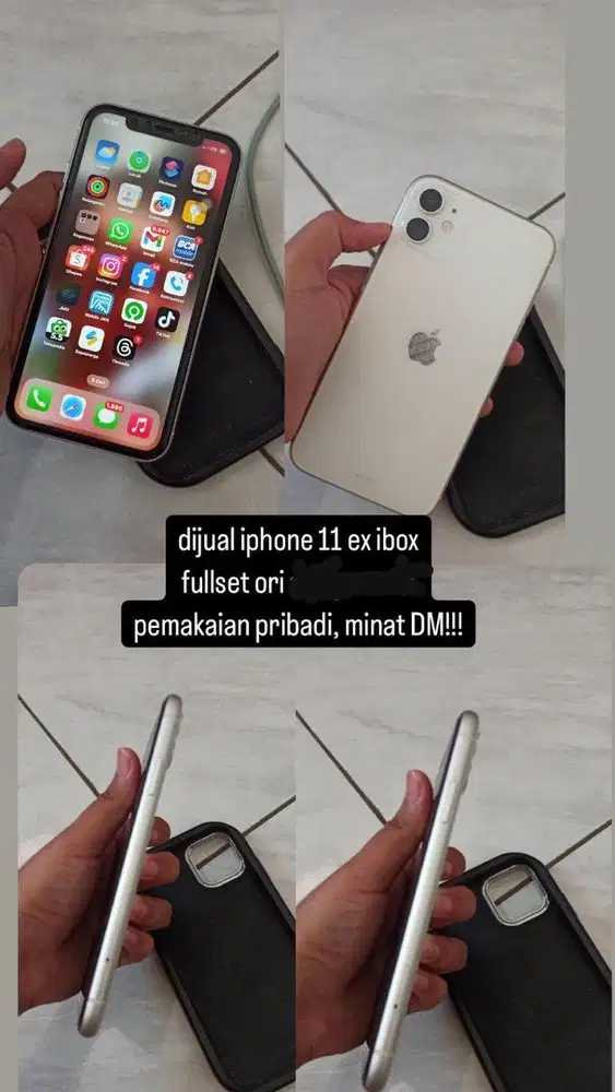 iphone 11 64gb ex ibox fullset ori