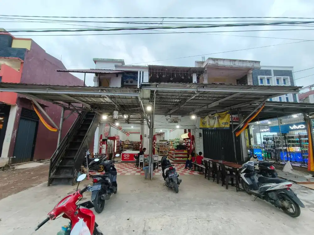 Dijual ruko 2 pintu, tempat sangat strategis, bisa nego