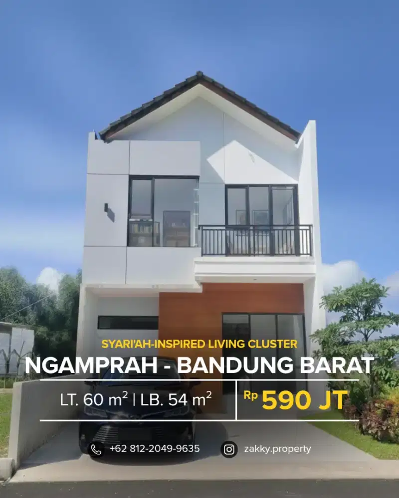 Cluster Syariah, Strategis dan Nyaman - Bandung Barat