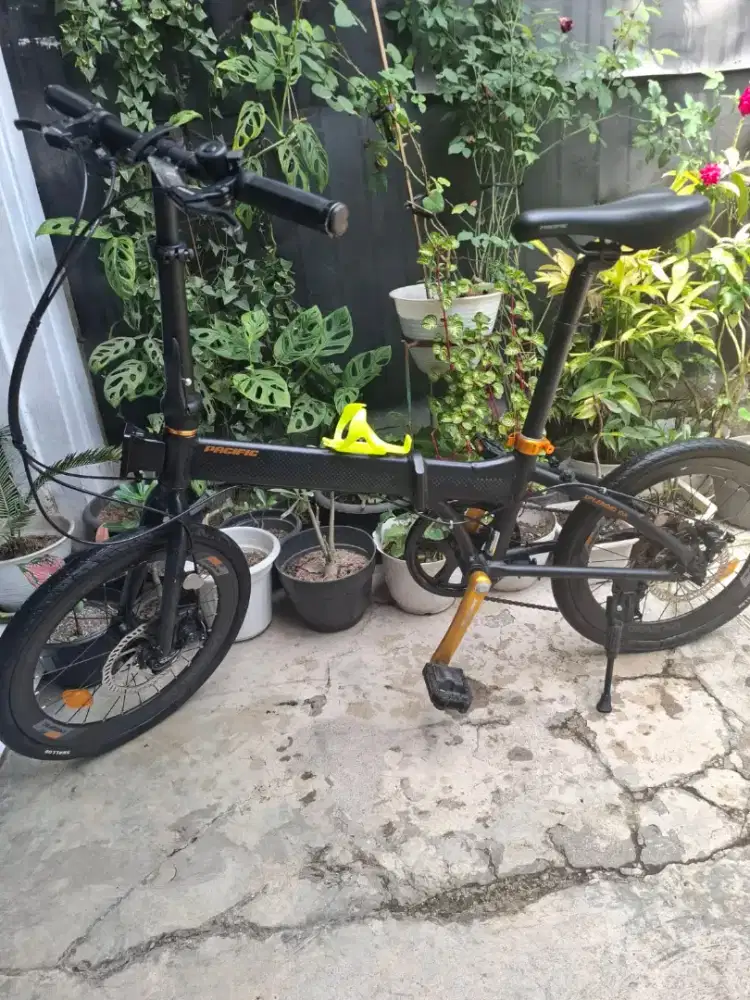 Sepeda Lipat merek pacific Dewasa Murah jarang dipakai